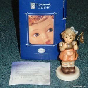 "A Lucky Bug" Goebel Hummel Figurine #2297 TMK9 With Box - CHRISTMAS GIFT!